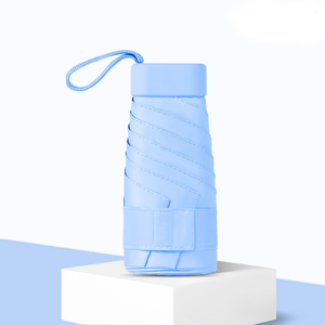 Nhà Máy Bán Buôn Chất Lượng Tốt Nhất Mini Ô Của Nhãn Hiệu Viên Nang UV Bảo Vệ Phụ Nữ Nhỏ Gấp Ô Mặt Trời Và Mưa - Product Image 3