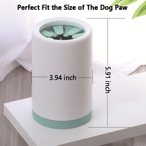 ถ้วยล้างเท้าสัตว์เลี้ยงแบบพกพา หมุนได้ 360 องศา สำหรับสุนัขและแมว ล้างเท้ากึ่งอัตโนมัติ ทำจากซิลิโคนนุ่ม ใช้ทำความสะอาดเท้าสัตว์เลี้ยง ลดราคาพิเศษ - Product Image 5