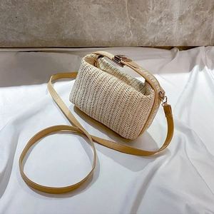 Bolsos de paja para mujer, económicos y de alta calidad, microbolsos de Kenia con asa tejida, bolsos de mano y bolsos tote. - Product Image 5