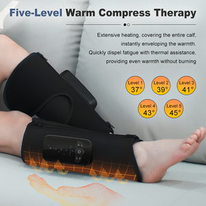 Eveekon <span class=keywords><strong>2026</strong></span> Novo Massageador de Panturrilha Sem Fio para Circulação e Alívio da Dor, Massagem Portátil para Pernas com Calor e Compressão - Product Image 4