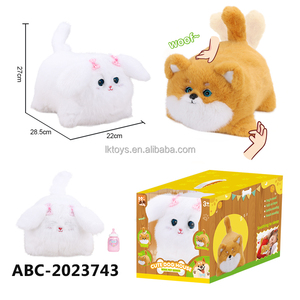 May Mắn Đồ Chơi Con Chó Sang Trọng Mèo Cảm Ứng Nhắm Mắt Ăn Cảm Ứng Nói Chuyện Ghi Âm Đồ Chơi Động Vật Điện Tử Đồ Chơi Nhấp Nháy Mèo - Product Image 6