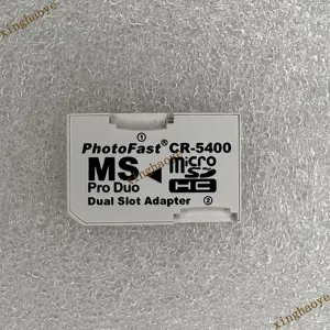 MS 프로 듀오 메모리 카드 슬롯 어댑터에 PSP 1000 / 2000 / 3000 TF SD 카드에 대한 CR5400 광속식 CR-5400