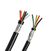 Câble torsadé flexible blindé, fil à 4, 6, 8, 10, 12, 14, 16, 20, 26 conducteurs, câble de signal 485, fil de contrôle des données