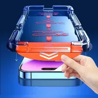 Protection d'écran anti-poussière pour iPhone 16 17 Pro Max Plus 17 Air, verre trempé anti-espion/HD transparent à couverture intégrale