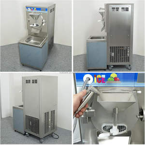 Nueva Máquina de Helados Comercial de Alta Resistencia con Certificación ETL, con Grifo Rociador y Fregadero, 1 Año de Garantía - Product Image 6