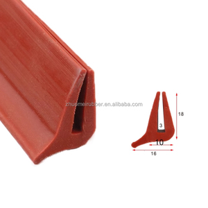 <span class=keywords><strong>Joint</strong></span> de garniture de bord de canal en forme de <span class=keywords><strong>U</strong></span> de <span class=keywords><strong>profil</strong></span> d'extrusion de <span class=keywords><strong>caoutchouc</strong></span> de silicone - Product Image 5