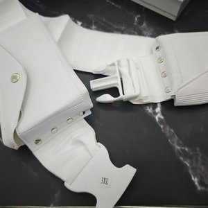 Cinturón de Hajj Ajustable de Talla Única en PU, Bolsa de Cuero Blanca, Toalla de Ihram para el Peregrinaje Musulmán, Ropa Tradicional Árabe para la Adoración - Product Image 3