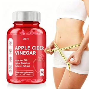 Gomitas de Vinagre de Sidra de Manzana Orgánicas Keto ACV con Vitaminas, Halal, para Adelgazar y Aplanar el Abdomen, Marca Privada OEM - Product Image 1