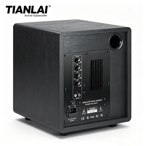 <span class=keywords><strong>Subwoofer</strong></span> Activo TL-D12 de 12 Pulgadas y 200W, Altavoz de Audio HiFi para Cine en Casa, Caja de Madera, Sistema de Sonido con Bajos Potentes - Product Image 2
