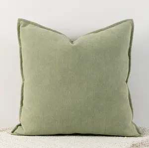 New Arrival Pillows Cushions Cover Textured Chenille Pillow Cover