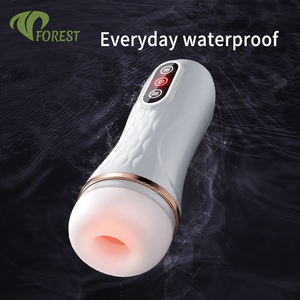 Masturbateur masculin TT-Forest, modèle avion, jouet de simulation, avec fonction de succion bidirectionnelle, moule inversé, vagin, fesses - Product Image 5