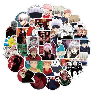 100Pcs Japan Anime Jujutsu Kaisen Karakter Graffiti Waterpoof Stickers Voor Laptop Bagage Custom