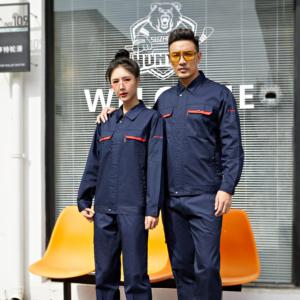 Combinaison de travail avec logo, respirante, imperméable, fluorescente, à manches longues - Product Image 4