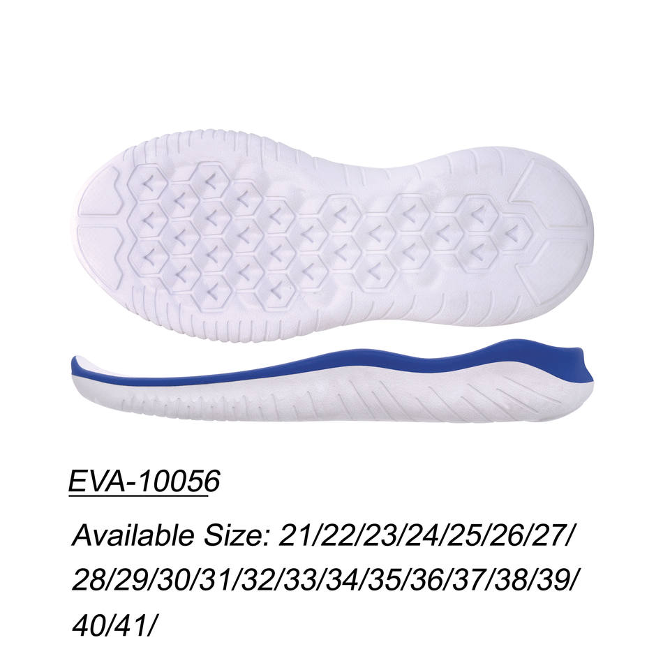 Injection Outsole Pattern Wholesale Custom Hexagon Pattern EVA Sole Lightweight Shock Absorption ...