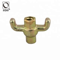 Fixations de serrage pour fonderie métallique, plaques de serrage doubles, fixations filetées zinguées pour connexion de connecteurs de tubes basse pression