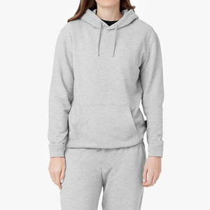 Sweat-shirt à capuche oversize pour femme, 100% coton molletonné, chaud pour l'hiver, veste à capuche décontractée, streetwear pour femmes, 600g - Product Image 1