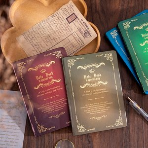 <span class=keywords><strong>Cuaderno</strong></span> <span class=keywords><strong>de</strong></span> Tapa Dura Estilo Mágico MAD59, Diario Retro con Encuadernación <span class=keywords><strong>de</strong></span> Alambre para Estudio, Regalo Creativo - Product Image 5
