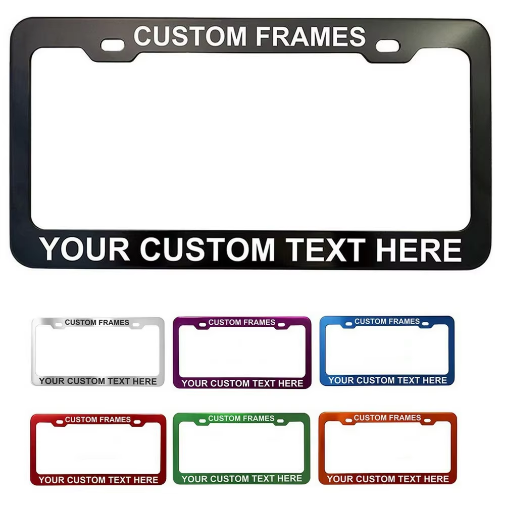 Telaio della targa dell'auto