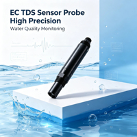 Sonde de capteur EC TDS haute précision avec sortie RS485 et 4-20mA pour la surveillance du traitement des eaux industrielles