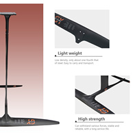 Nouveau design GY1051 hydroptère carbone aile avant feuille conseil unisexe océan eaux Efoil surf aile hydroptère planche de surf électrique