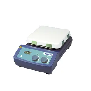Agitatore magnetico con piastra a prezzo di fabbrica BIOBASE con Display a LED e alta precisione per agitatore magnetico da laboratorio