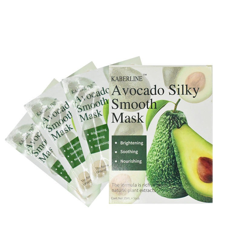 Masque à l'avocat 5 pcs/boîte-exclusivité transfrontalière
