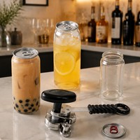 Scelleuse manuelle en acier inoxydable pour conserves et thé au lait – Outil de scellage domestique le plus vendu de Chine