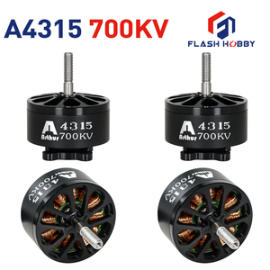 Flashhobby บอร์ดพัฒนามอเตอร์แบบไร้แปรง700KV C3678 6-12S 4315 KV700กำหนดเอง KV ระยะไกลอุปกรณ์เสริมโดรนแข่งขัน FPV - Product Image 5