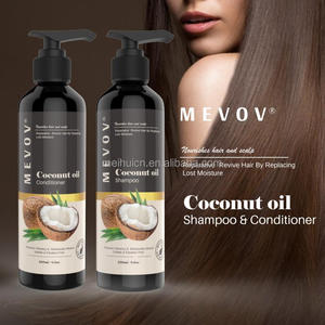 Champú de Color Negro <span class=keywords><strong>para</strong></span> <span class=keywords><strong>Cabello</strong></span> con Aceite de Coco de Marca Privada, Champú y Acondicionador Hidratante con Aceite de Argán Marroquí - Product Image 5