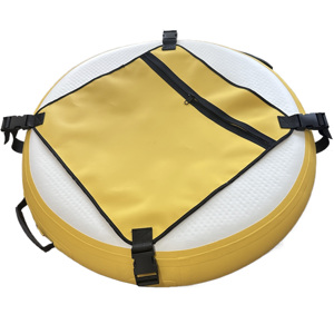 Plateforme de Plongée Gonflable pour Entraînement de Plongée Libre en Eau Libre, en PVC Double Paroi avec Technologie Dropstitch, Forme Facile à Transporter - Product Image 4