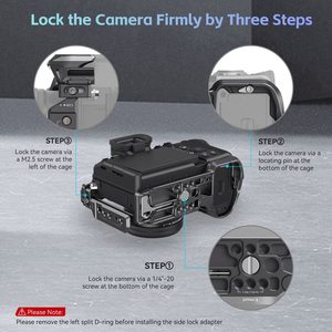 ชุดอุปกรณ์ SmallRig "Rhinoceros" Advanced Cage สำหรับกล้อง <span class=keywords><strong>Sony</strong></span> <span class=keywords><strong>Alpha</strong></span> 7R V / <span class=keywords><strong>Alpha</strong></span> 7 <span class=keywords><strong>IV</strong></span> / <span class=keywords><strong>Alpha</strong></span> 7S III รุ่น 3710 - Product Image 6