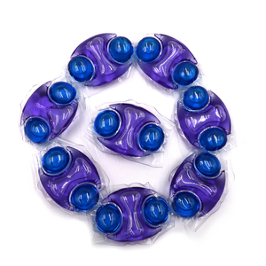 Cápsulas de cuentas de gel de lavandería de alto concentrado OEM 8g 10g 15g 2/3/5 <span class=keywords><strong>en</strong></span> 1 paquete de valor efectos multiusos - Product Image 2