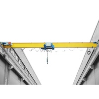Pont roulant monopoutre multifonctionnel de marque KuangYuan, de 1 à 20 tonnes, pour travaux de levage de finition sur rails