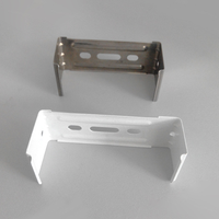 Vente directe d'usine de lampes évaluées IP65 Supports de lampe à pression en acier inoxydable Type de pince Bases de lampe Supports d'installation Snap-on