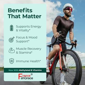 Complément Alimentaire Multivitaminé Marque Blanche 60 Capsules pour Hommes – Soutient la Santé Immunitaire - Product Image 4