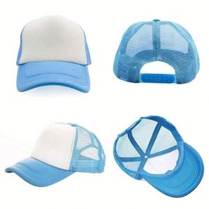 Casquette d'été à visière en filet éponge, personnalisable avec logo, imprimée et brodée, vente en gros - Product Image 4