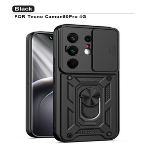Funda Lichicase con Cubierta Deslizante para Lente, Anillo Magnético y Soporte para Infinix <span class=keywords><strong>GT</strong></span> 50 Pro Note 60 Ultra - Product Image 5