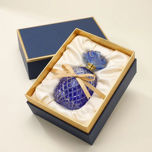 Botella de Cristal Clásica con Diseño de Piña para Aceites Esenciales, Difusor de Aromaterapia, Florero Decorativo, Artesanía de Cristal, Decoración para el Hogar - Product Image 6
