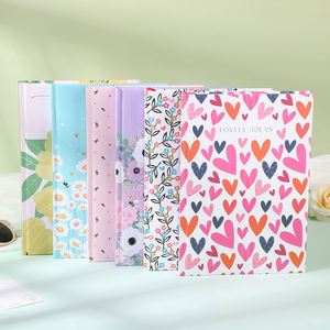Carnet A5 à couverture rigide personnalisé avec impression florale, design créatif et écologique, esthétique raffinée, écriture facile, idéal pour prendre des notes, cadeau - Product Image 2