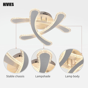Lampe Led d'<span class=keywords><strong>intérieur</strong></span> ronde avec télécommande <span class=keywords><strong>sans</strong></span> <span class=keywords><strong>fil</strong></span>, design moderne, éclairage d'<span class=keywords><strong>intérieur</strong></span>, <span class=keywords><strong>luminaire</strong></span> de plafond, vente en gros, - Product Image 4