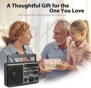 MEDING Jimeng portatile USB Mini Radio FM 6W tasca Internet & Shortwave AM Home Radio con batteria ricaricabile vendita calda - Product Image 6