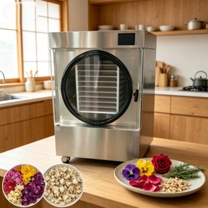Secador de Bandeja de Acero Inoxidable, Equipo de Procesamiento de Alimentos con Calentamiento Eléctrico de 2000W, 220V, Máquina de Secado de Bajo Consumo - Product Image 4