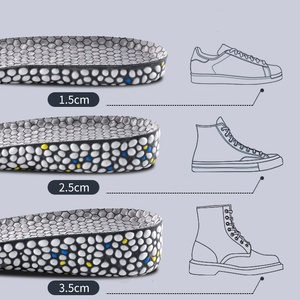 Plantilla Deportiva de TPU Antibacteriana y Desodorante, Cómoda, Transpirable, de Alta Elasticidad, Amortiguadora de Impactos, con Efecto Popcorn para Aumentar la Altura - Product Image 4