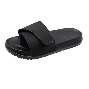 Sandales compensées pour femmes, claquettes de plage d'été, tige réglable, confortables, légères, en <span class=keywords><strong>EVA</strong></span>, à enfiler - Product Image 1