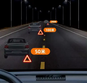 Kit de Señales de Advertencia de Seguridad para Averías <span class=keywords><strong>en</strong></span> Carretera, Señales de Estacionamiento para Vehículos Averiados, Triángulos de Advertencia de Peligro para Emergencias <span class=keywords><strong>en</strong></span> Carretera - Product Image 4