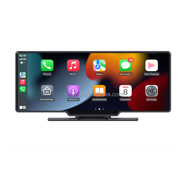 2025 10.26 Inch Wireless Carplay Screen with Reverse Camera Portable Wireless Smart Car Play Touch Screen