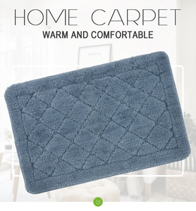 <span class=keywords><strong>Mat</strong></span> tắm grey lưới jacquardabsorbent Microfibre materialtpr backingbathroom chống trượt sàn <span class=keywords><strong>mat</strong></span> - Product Image 3