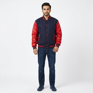 Wholesale custom varsity <b>jacket</b> <b>for</b> <b>men</b> women personalized college <b>baseball</b> coat warm fashion <b>jacket</b> factory direct - Product Image 1