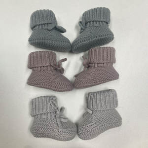 Offre Spéciale bébé <span class=keywords><strong>chaussettes</strong></span> nouveau-né cadeau tricoté bébé chaussette chaussures 100 <span class=keywords><strong>laine</strong></span> mérinos pour nouveau-né 3 à 9 mois - Product Image 3