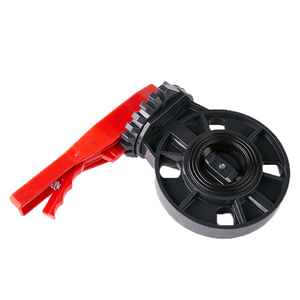 Neues Design Hochwertige PVC-Absperr klappe mit rotem Griff - Product Image 4